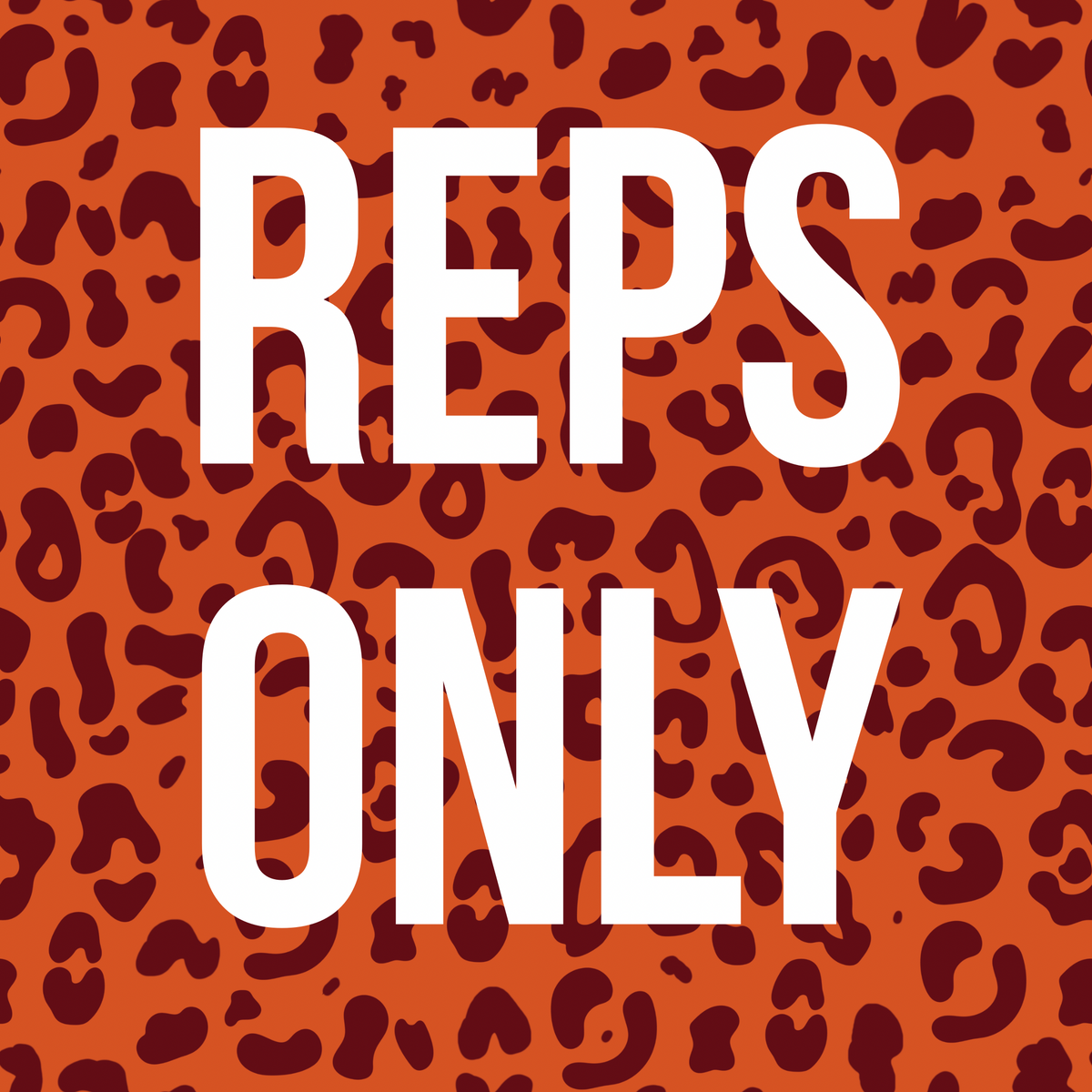NO CODES Reps Only Preorder