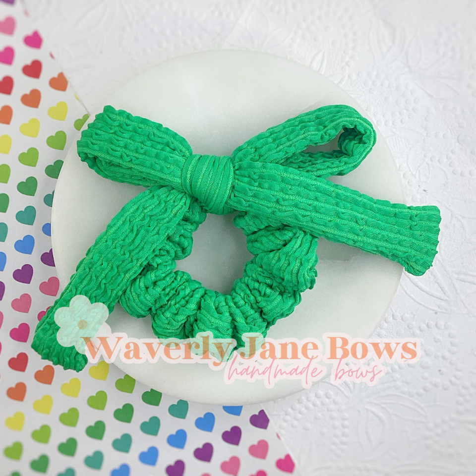Green Scrunchie
