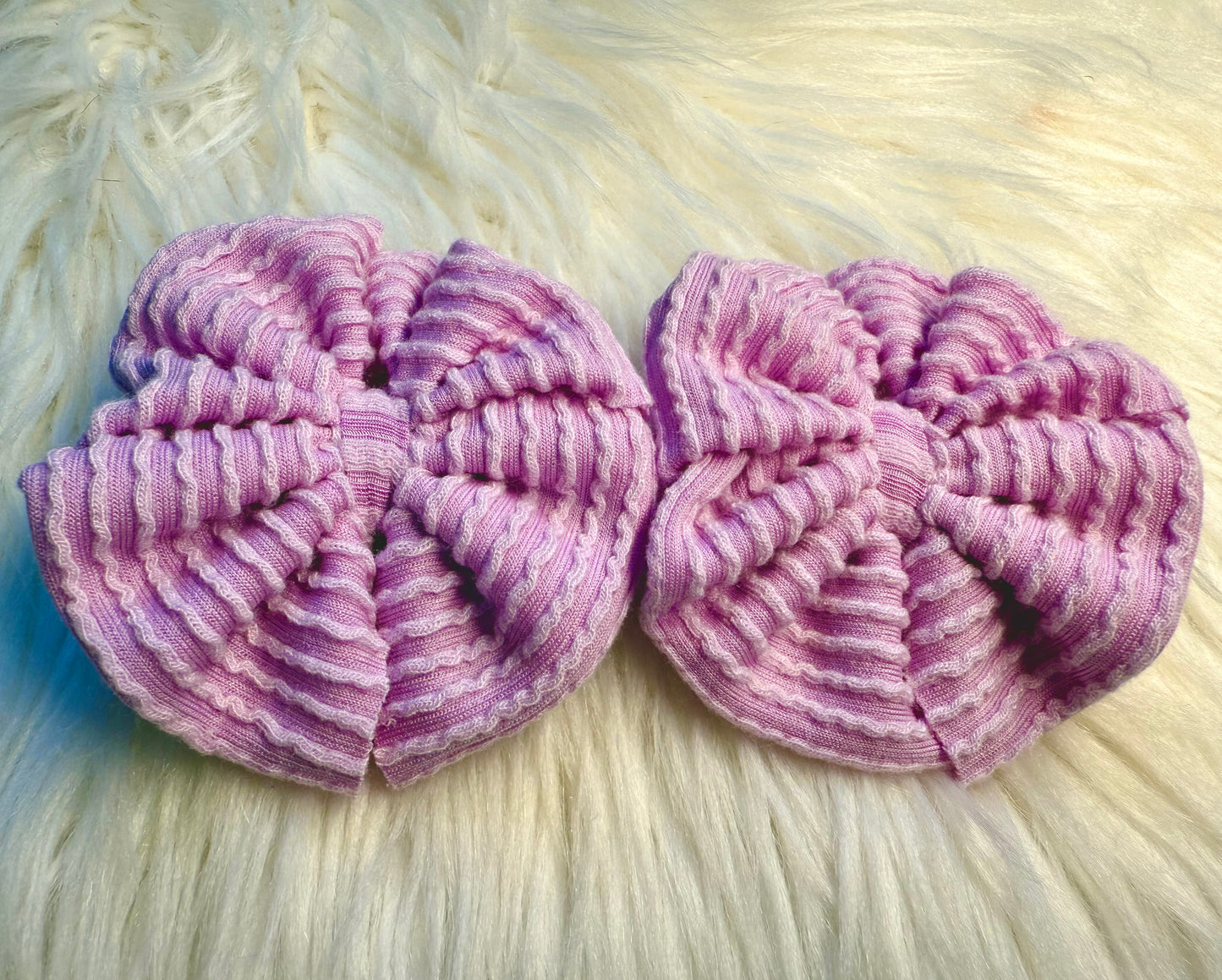Violet Waved Rib