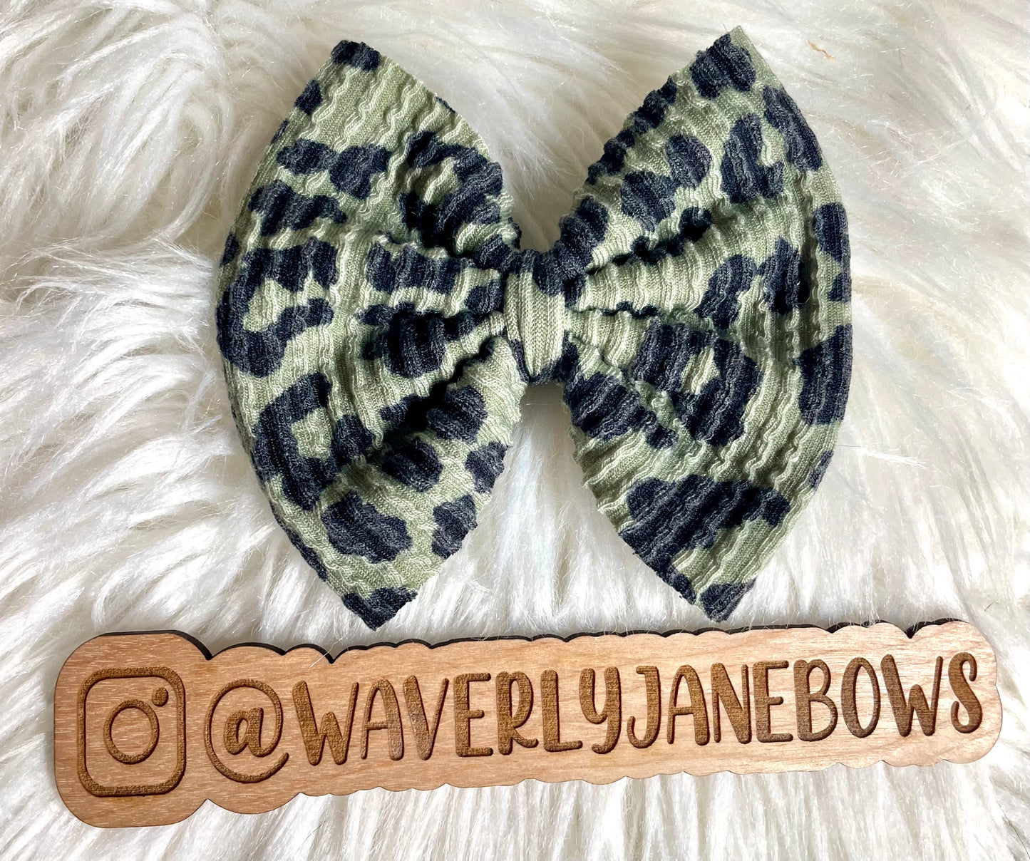 Olive Ribbed Leopard