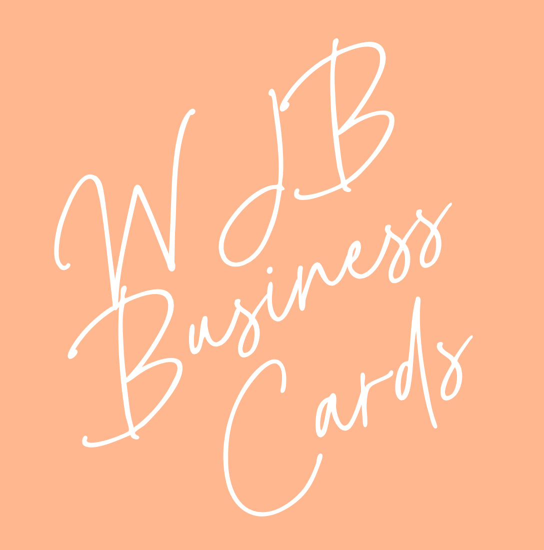 Extra WJB Business Cards
