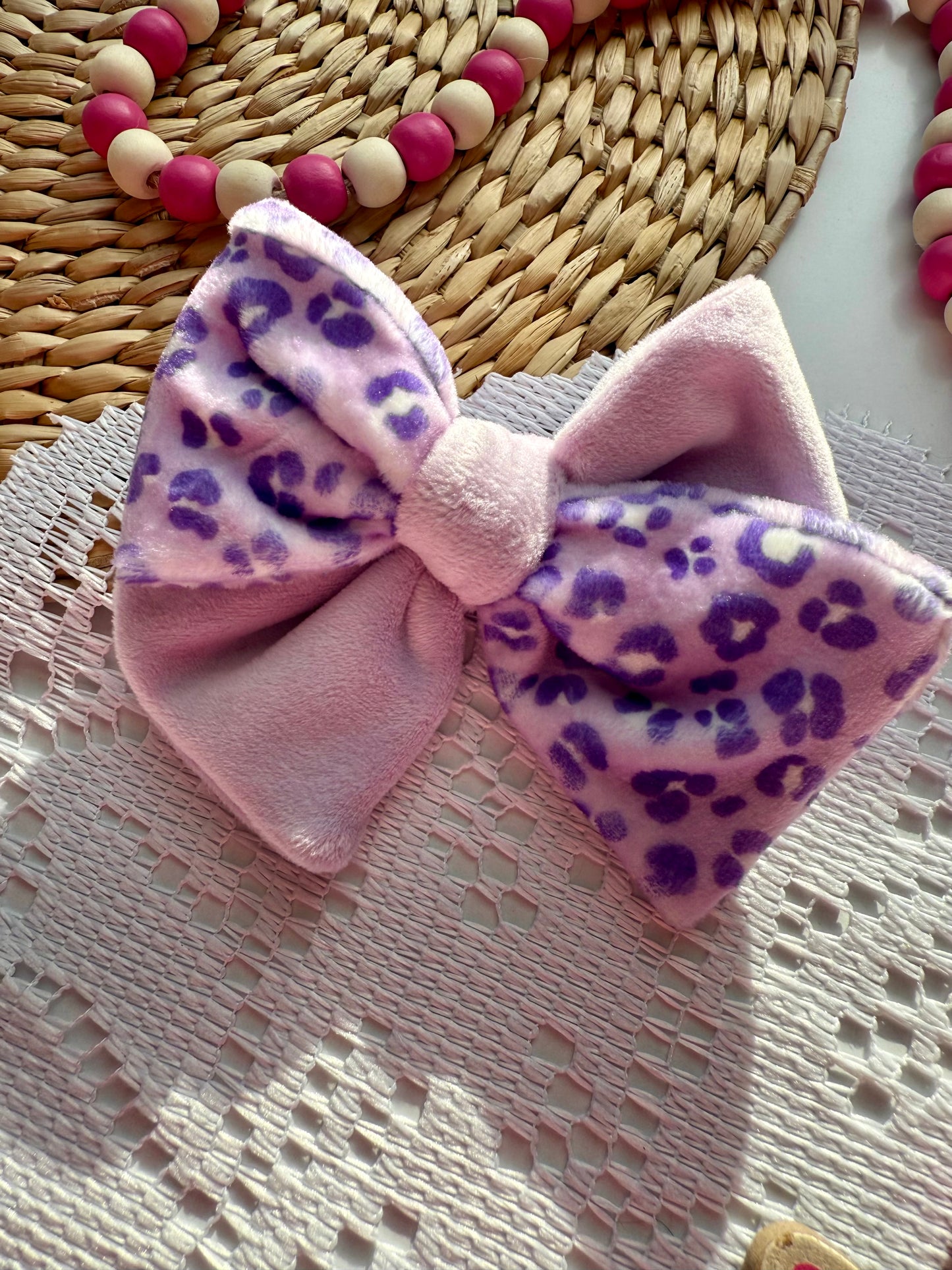 ClassicCrissCross: Purple Leopard