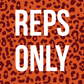 NO CODES Reps Only Preorder