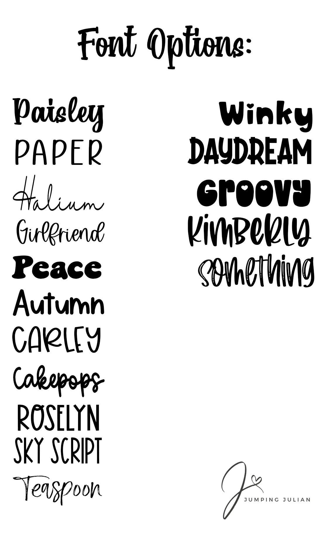 Autumn Leaves Solid Repeat Names Strip 1-30