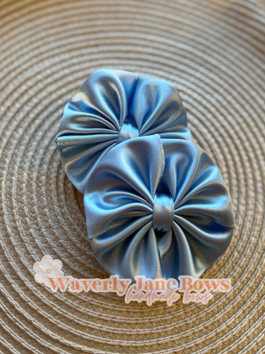 Baby Blue Satin