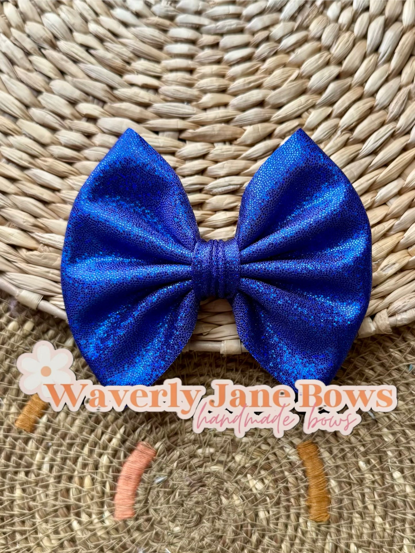 Sparkly Royal Blue