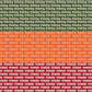 Autumn Leaves Solid Repeat Names Strip 1-30