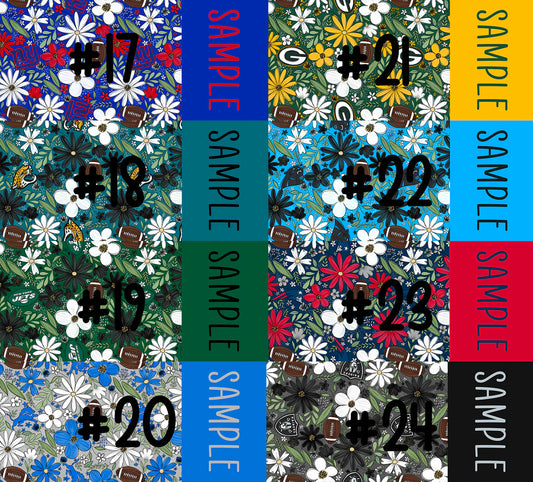 Floral Football 17-24