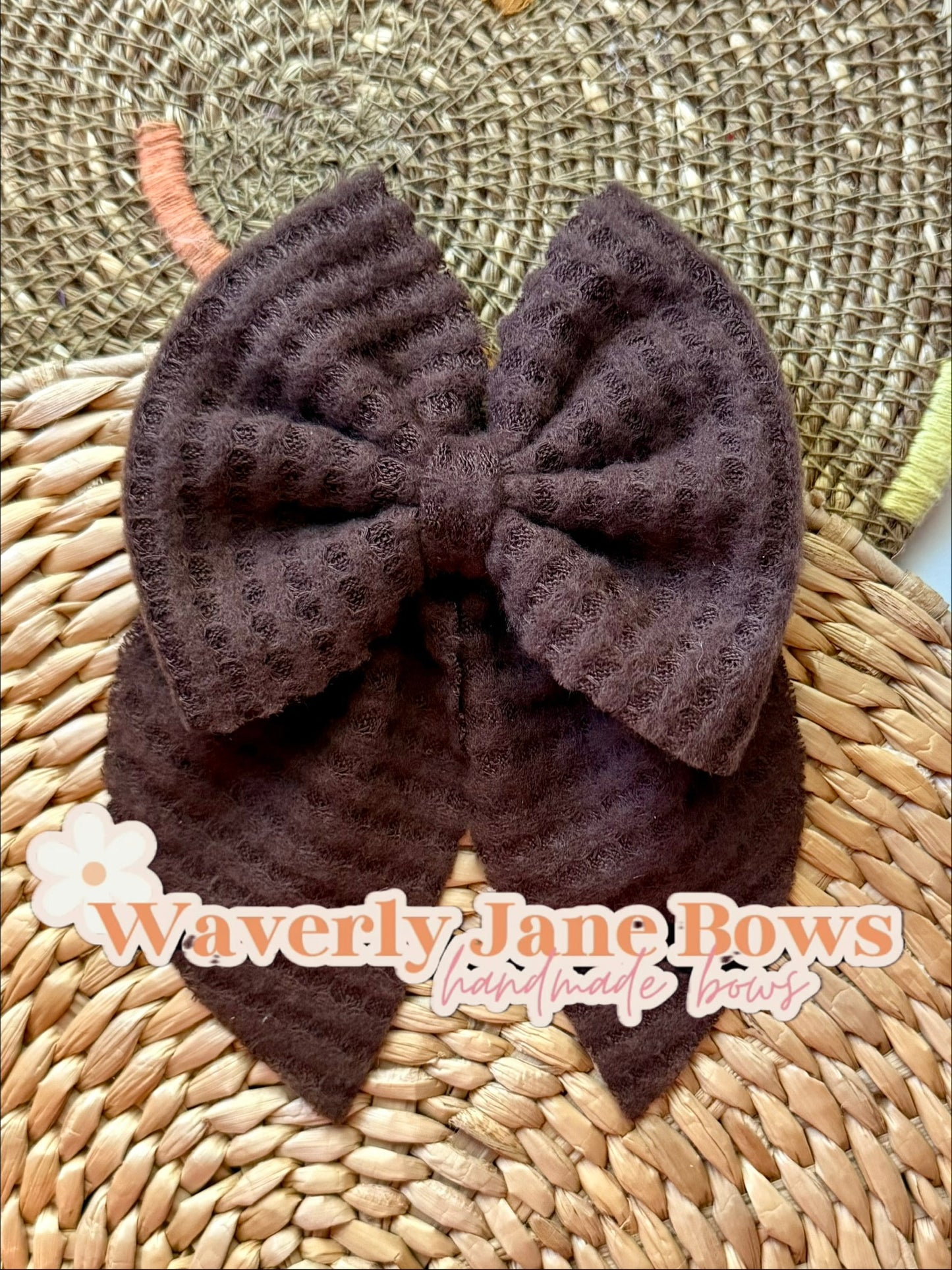 Autumn Waffle Knit