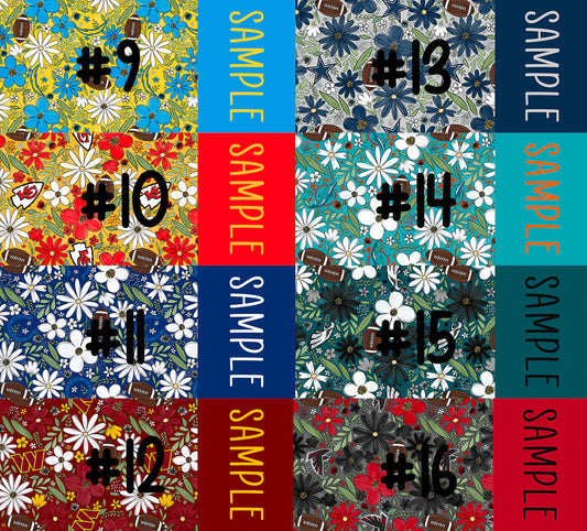 Floral Football 9-16