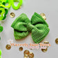 Green Shimmer Pleated