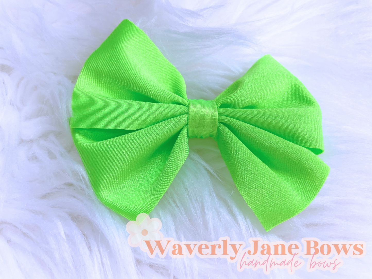 Green Swim Bow