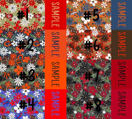 Floral Football 1-8