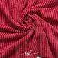 Red Waved Rib