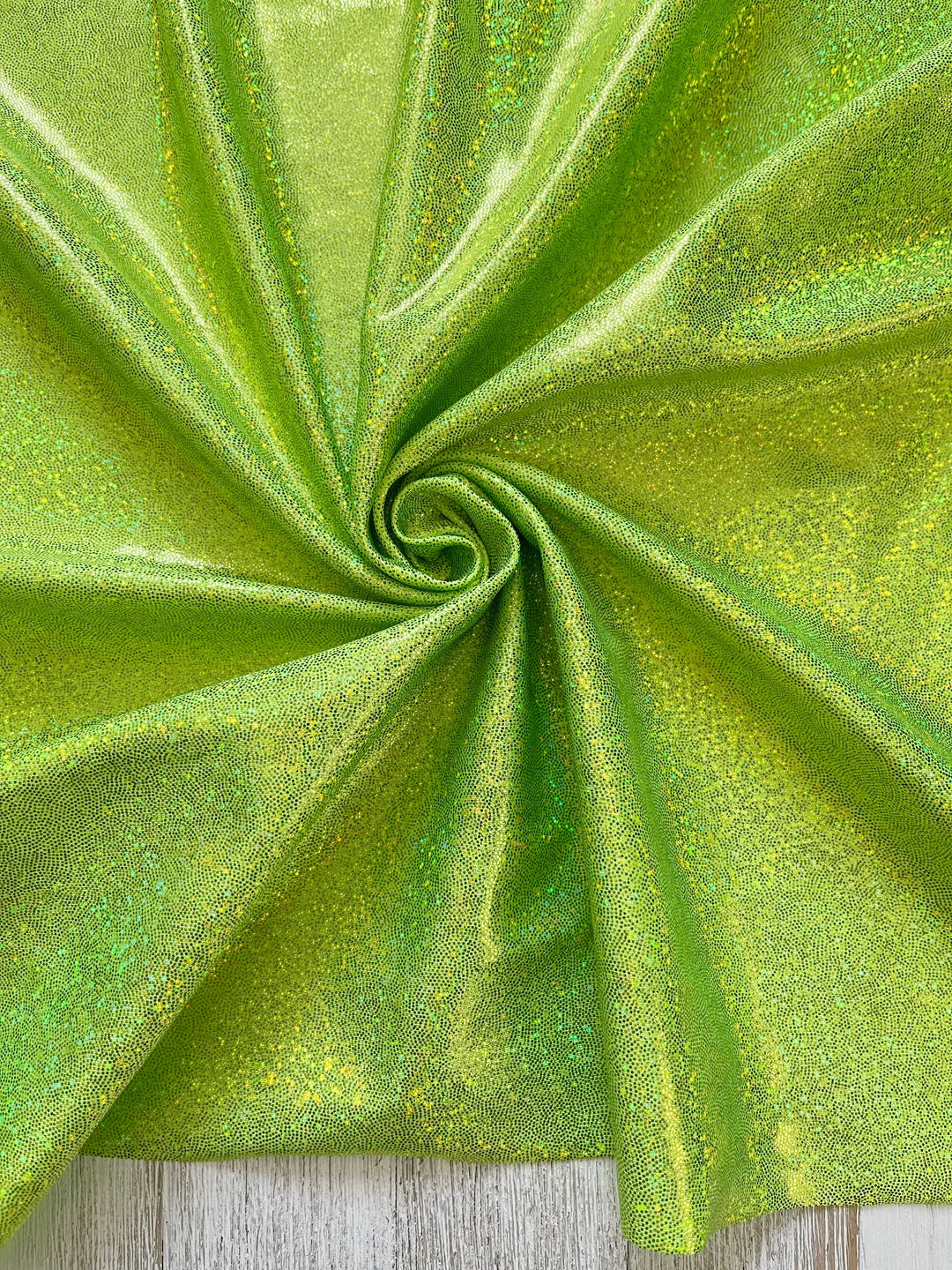 Lime Glitter Holo
