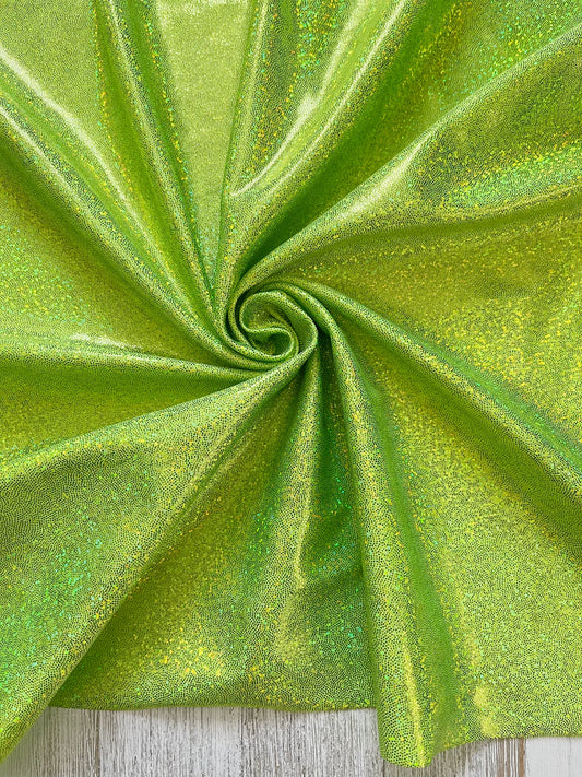Lime Glitter Holo