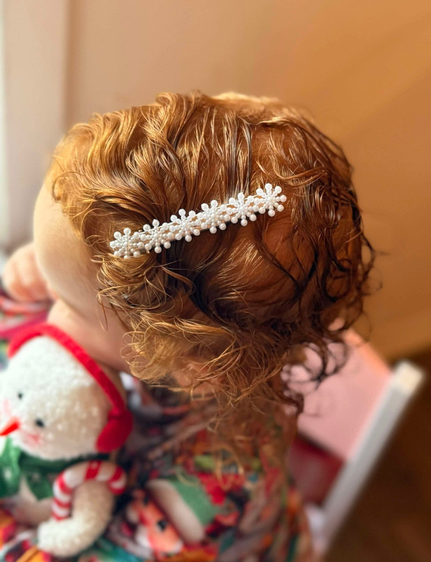 Snowflake Alligator Clip