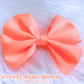 Orange Swim Bow