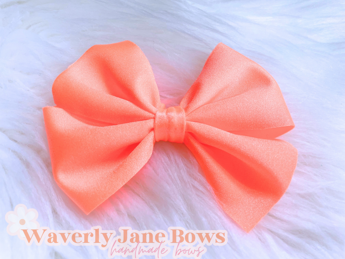 Orange Swim Bow