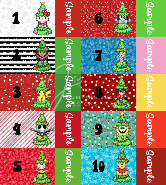 Christmas Characters 1-10