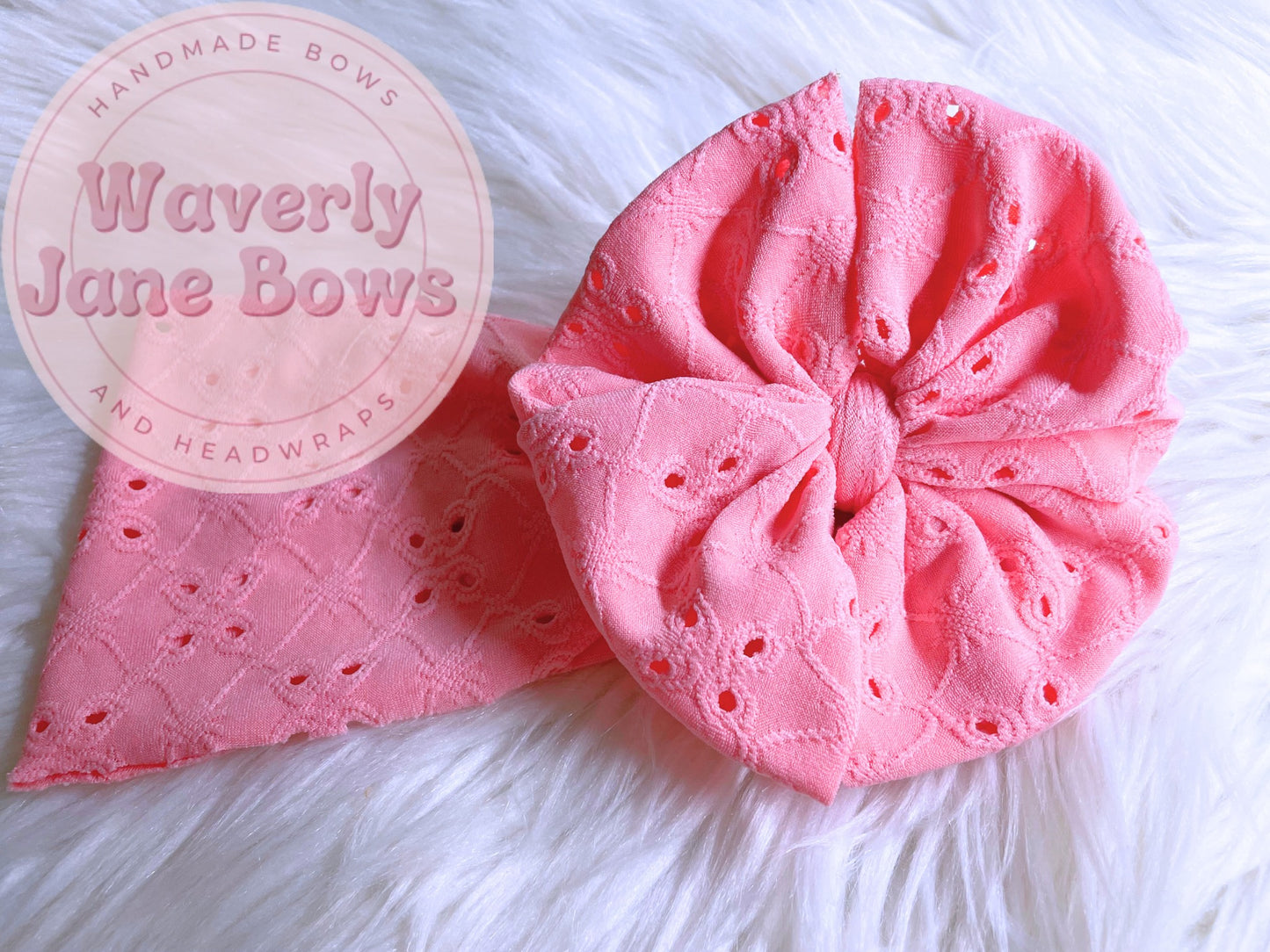 Pink Eyelet