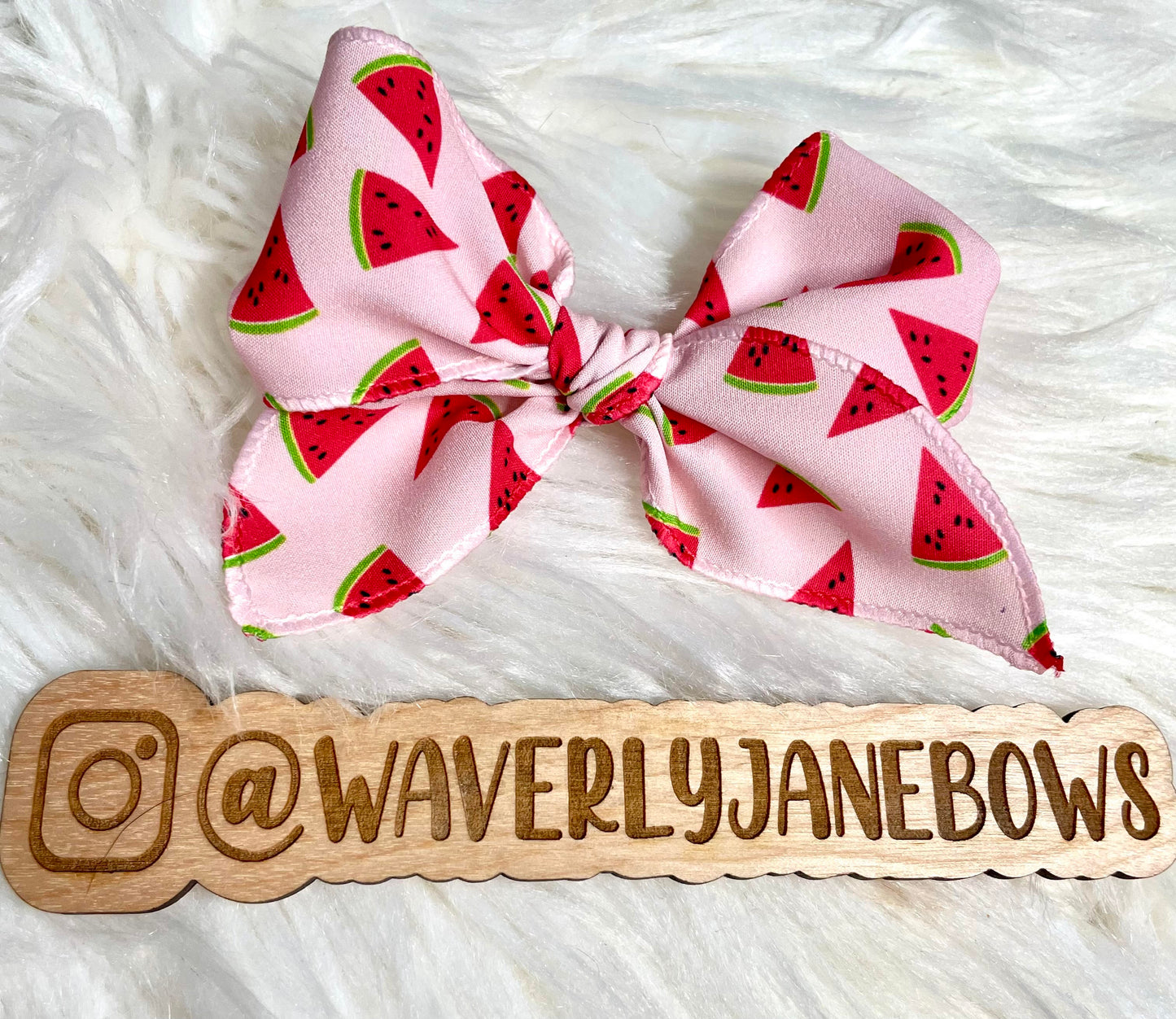 Watermelon Fable Bow