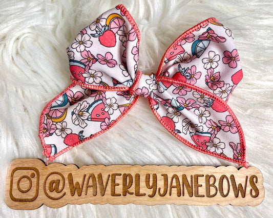 Floral Fruits Fable Bow